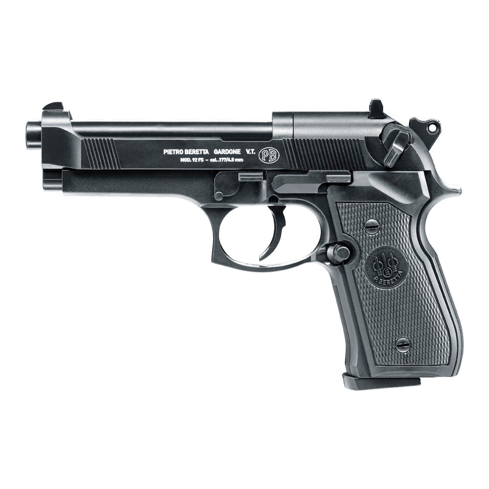 Beretta M 92 FS 4,5mm Diabolo schwarz