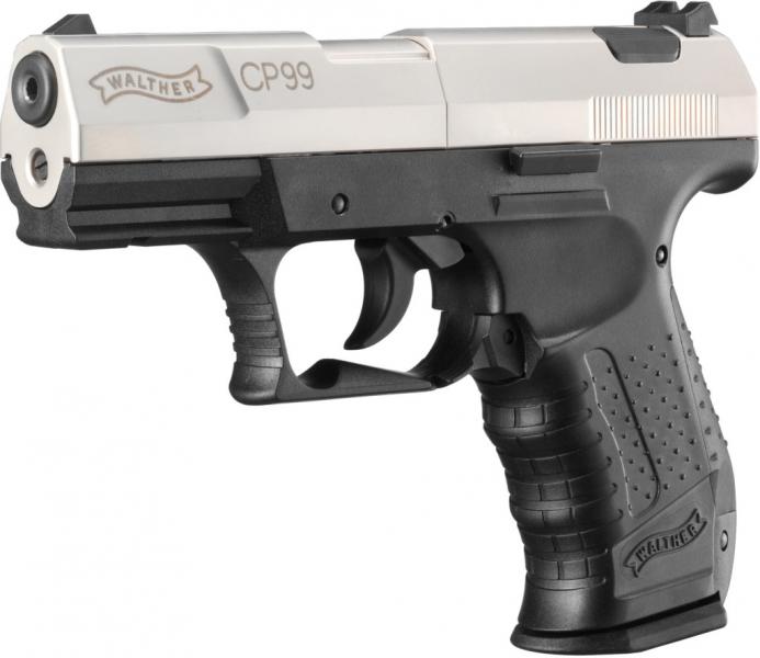 Walther CP99 CO2-Pistole (P99), cal. 4,5mm, Bicolor