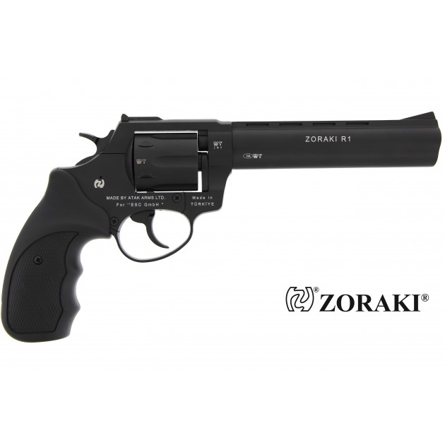 Zoraki R1 Schreckschussrevolver 6" schwarz, cal. 9mm R.K