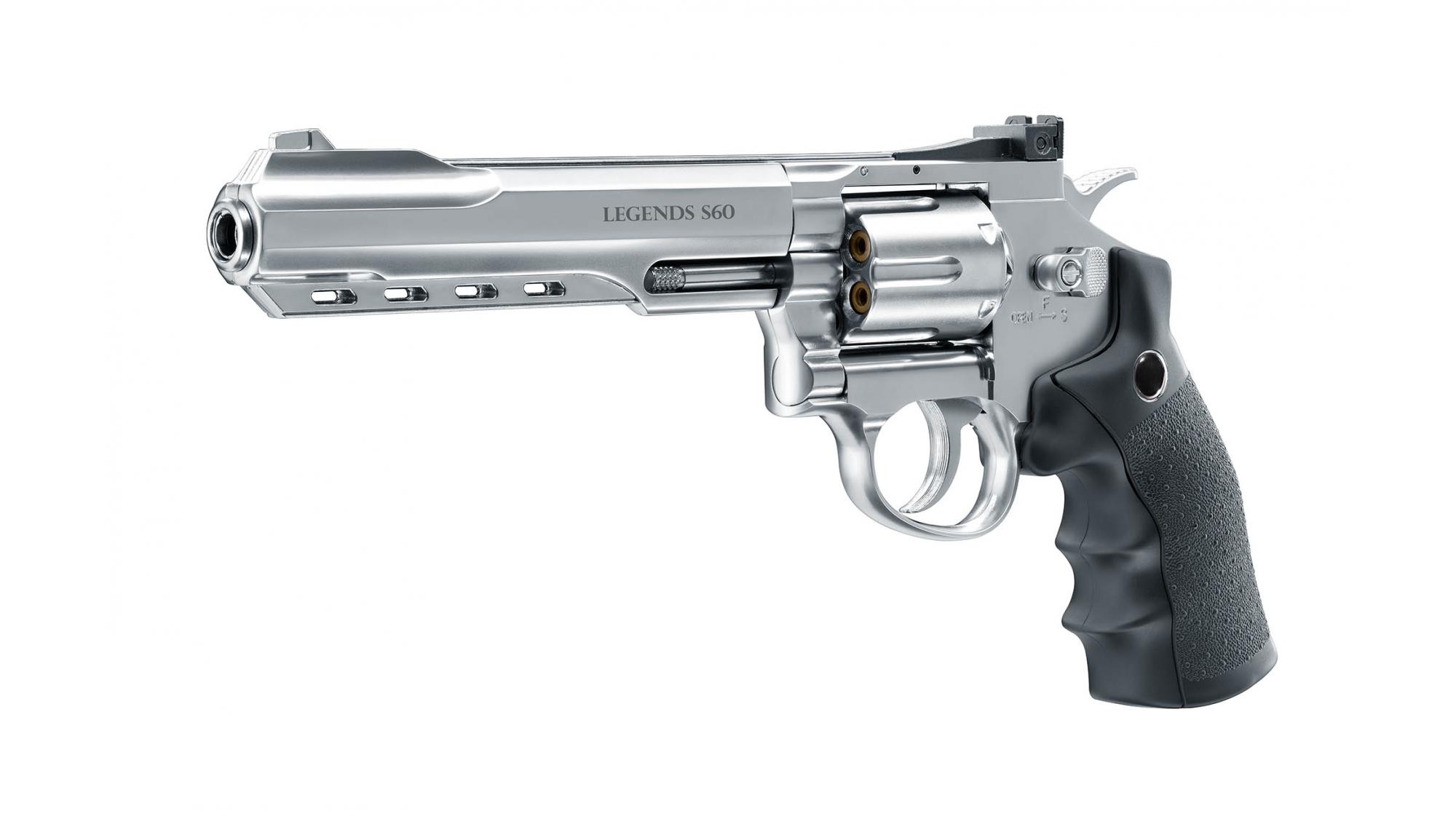 Legends S60 CO2-Revolver 6", cal. 4,5mm Diabolo