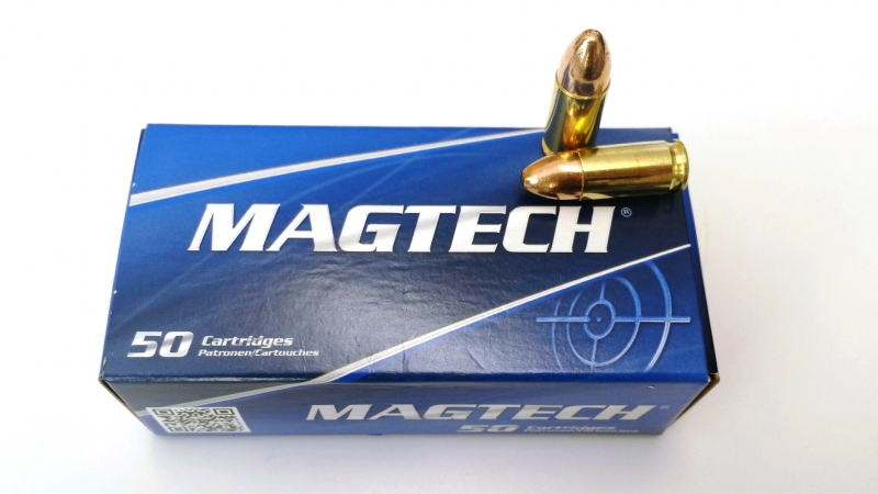 Magtech Pistolenpatrone 9mm Luger, FMJ, 124grs, 9x19