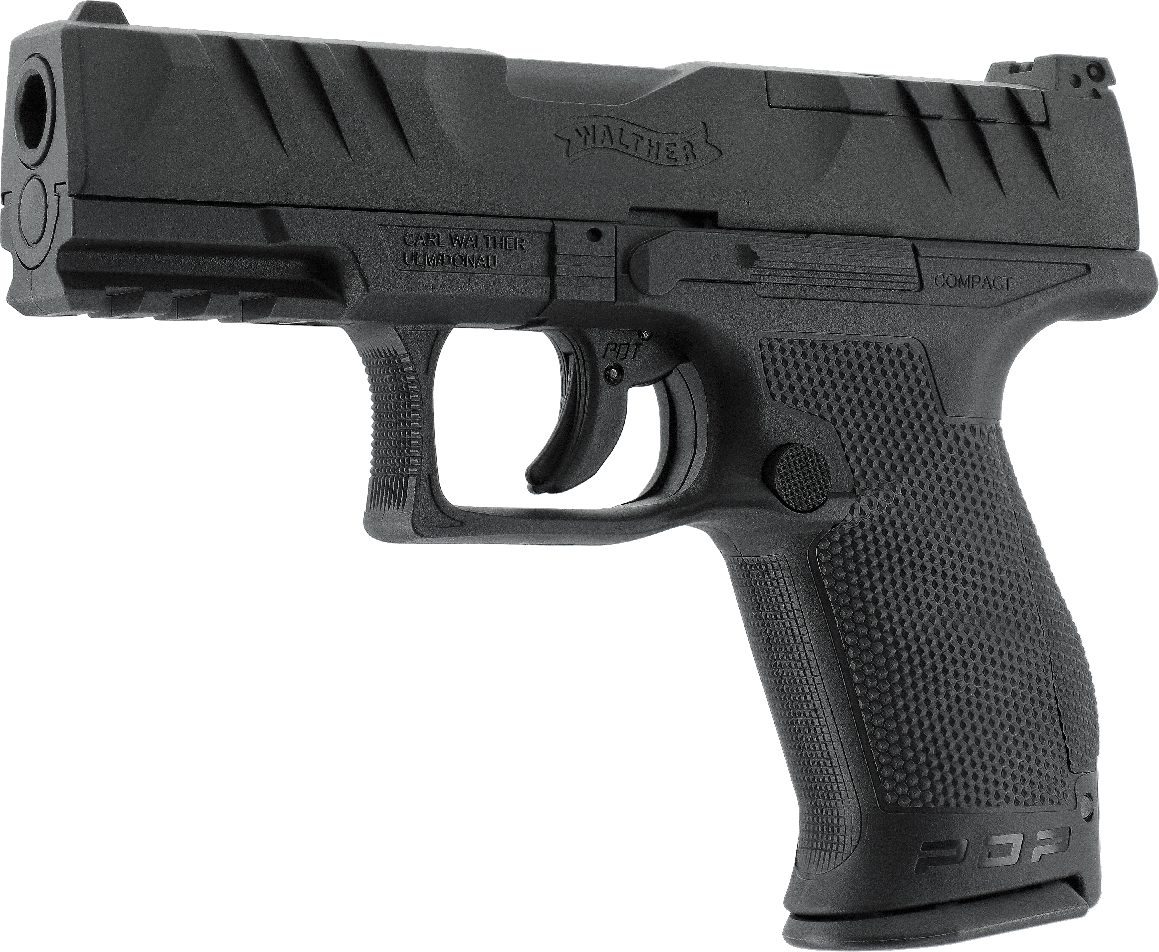Walther PDP Compact 4" CO2 cal. 4,5mm Non Blowback BLK