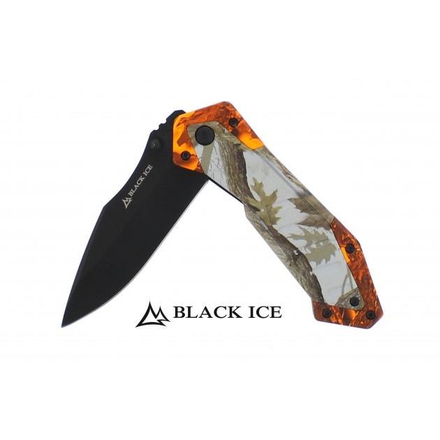 Black Ice Camo Hunter Jagdmesser - Einhandmesser