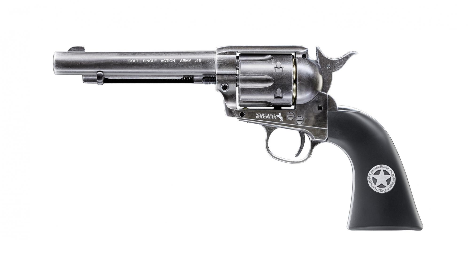 Colt Single Action Army Ranger CO2-Revolver 4,5mm BB (SAA), 5,5" Lauf