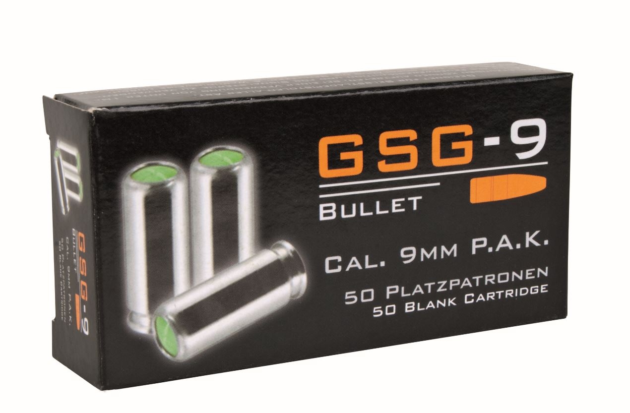 GSG-9 Bullet Platzpatrone 9mm P.A.K.