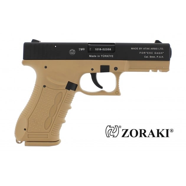 Zoraki 917 Desert Schreckschusspistole, 9mm P.A.K 