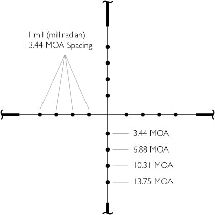 Hawke Vantage 3-9x50 AO Mil Dot