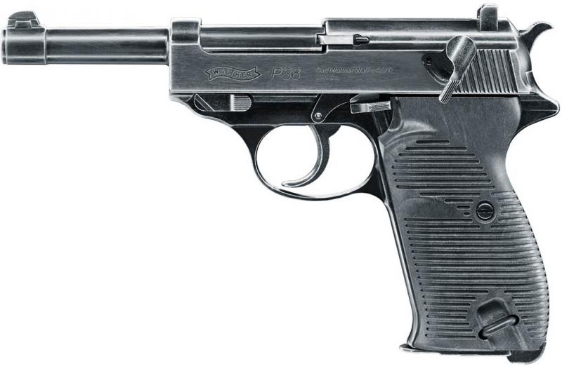 Walther P38 Legendary CO2-Pistole, cal. 4,5mm BB