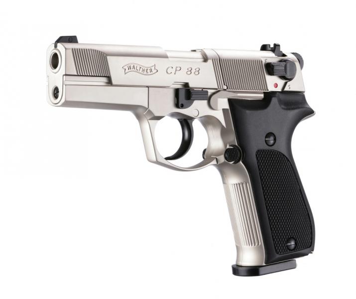 Walther CP 88 CO2-Pistole nickel, cal. 4,5mm Diabolo