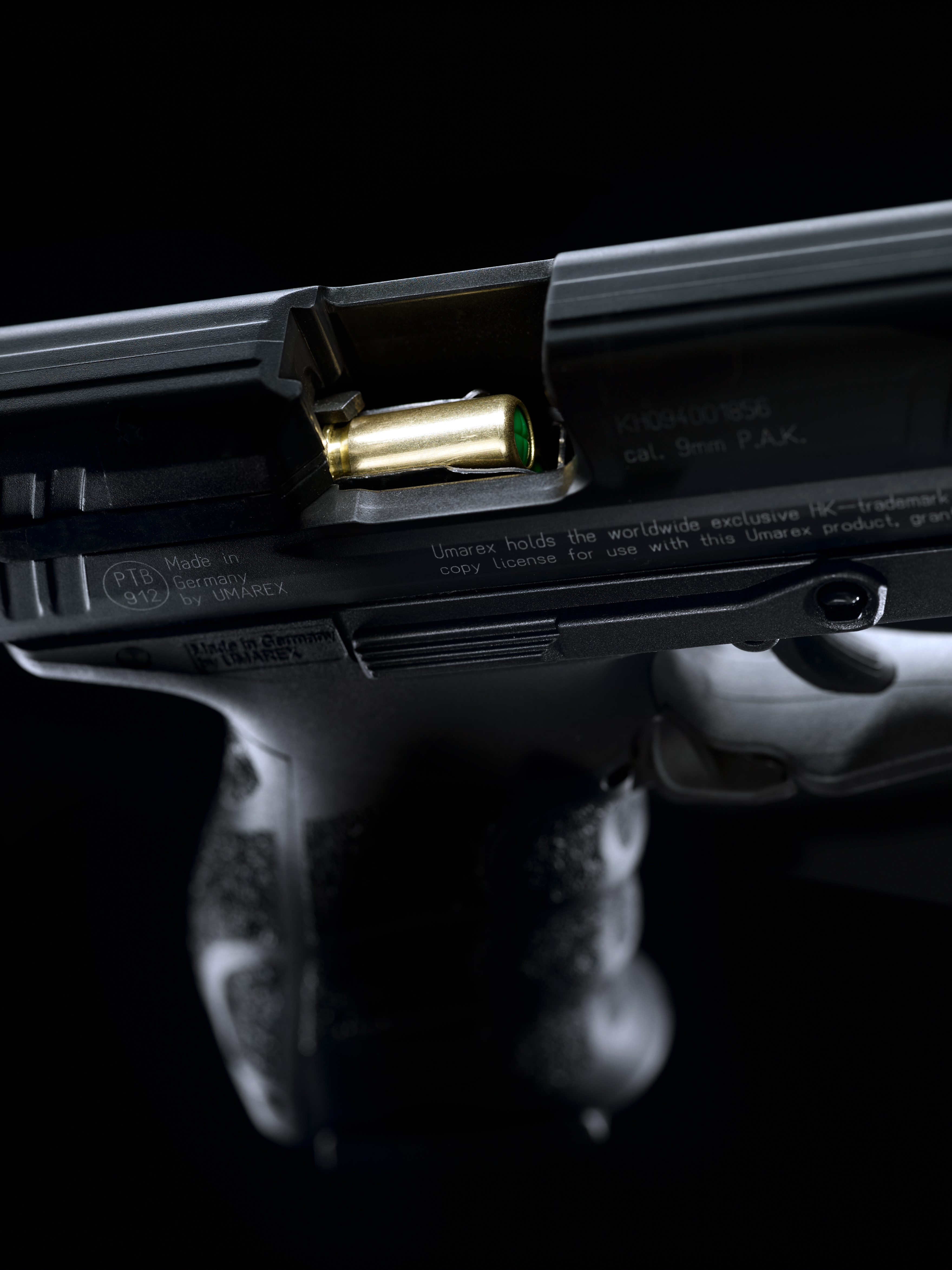 Heckler & Koch P30 Schreckschuss Pistole 9mm P.A.K. brüniert
