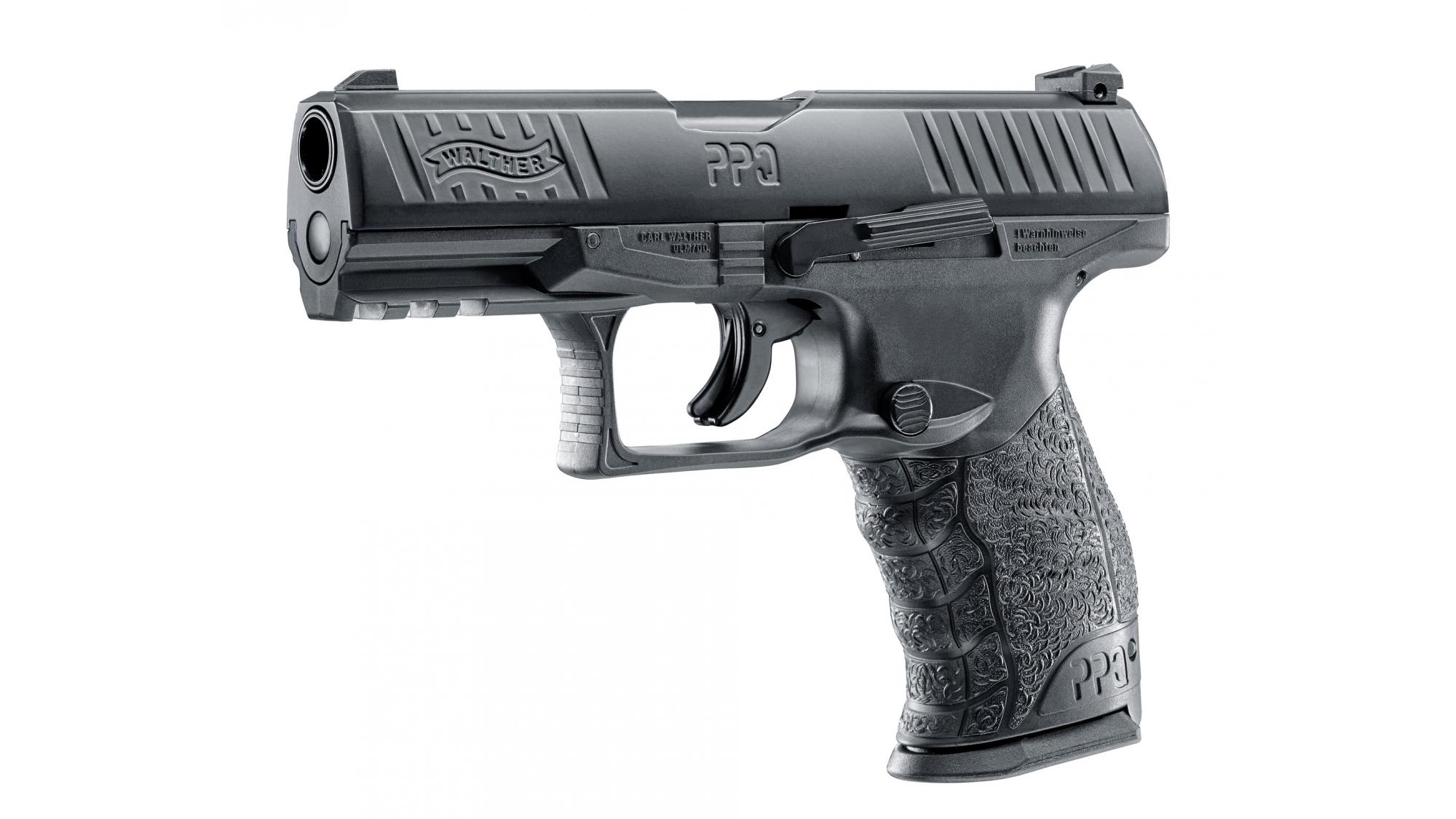 Walther PPQ RAM T4E CO2-Pistole schwarz-FDE-tungstengrey