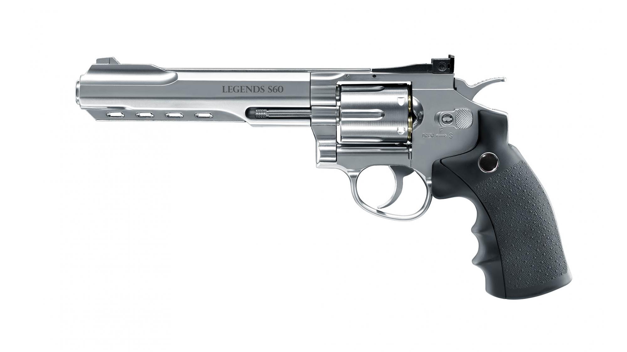 Legends S60 CO2-Revolver 6", cal. 4,5mm Diabolo